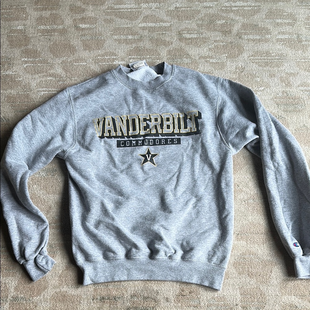 Champion Vanderbilt Commodores Gray Sweater